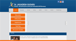 Desktop Screenshot of drjagadeshgudaru.com